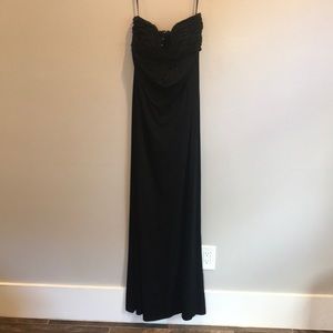 Ted Baker strapless gown maxi dress